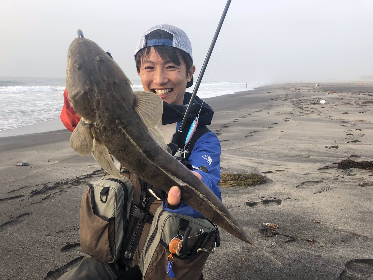 Suu 六畳一間の狼 No Twitter 仙台サーフ楽しすぎる 豊かな自然に最大の感謝を マゴチ フラットフィッシュ