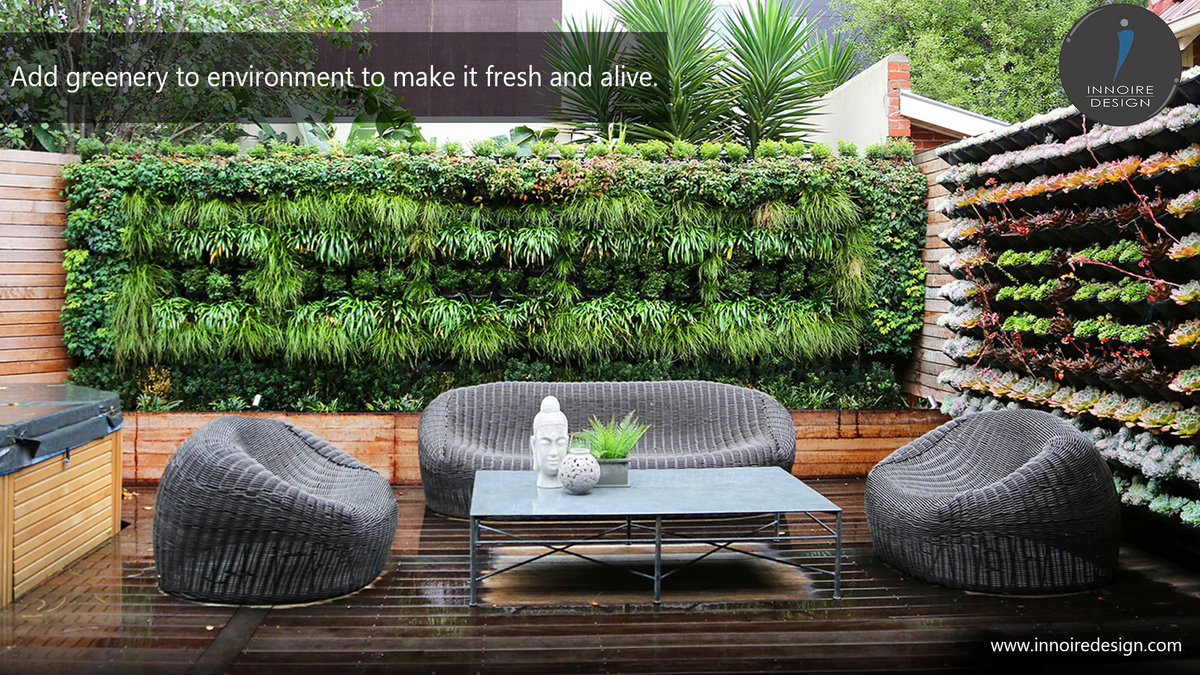 Add greenery to environment to make it fresh and alive.
#worldenvironmentday #environment #garden #greennature #verticalgarden #freshenvironment #cleanenvironment #verticalgardens #verticalgardening #innoiredesign