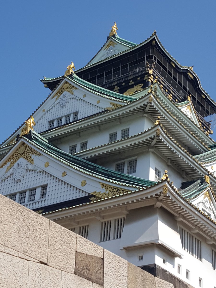 troop5483's tweet photo. Osaka castle... https://t.co/y4xXA8iwwQ