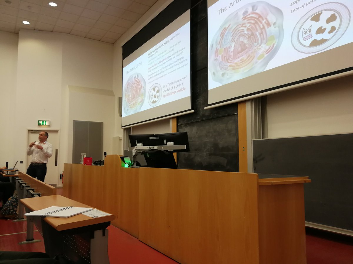 BealesLab's tweet image. A great soft matter conference organised by @ISMC2019. Sadly I could only stay for a short time. Missing lots of great science. Thanks again to the organisers for giving me the opportunity to present some of our work towards building an #artificialcell. #ISMC2019