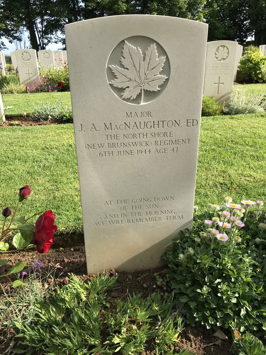omarsachedina's tweet photo. The oldest, youngest and a Jewish soldier buried here at Bény-sur-Mer, who all sacrificed their lives. #ctvdday #dday75 https://t.co/lRanaA84LT