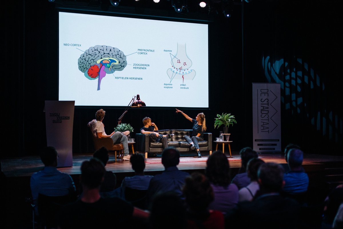 weghier15's tweet photo. Afgelopen maandag: Hashtech #6, de laatste van het seizoen, in @TiVre_Utrecht.

Veel dank aan de gasten Rosa van Rijsingen en @NclsVeul, aan fotograaf @linwoldendorp, en natuurlijk aan makkers @RSchapenk en @mrBamberg, met wie ik deze toffe programma's maak. https://t.co/BANGhGpS1K