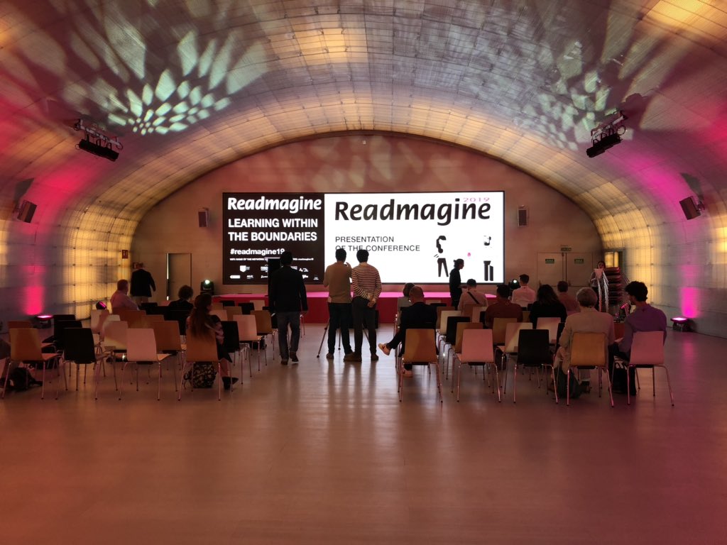 ciggii's tweet photo. Hello Madrid. 🇪🇸 Looking forward to two inspiring days at #readmagine19 and the #6IDDM @fundacionGSR https://t.co/Wj0Z0k8NU9