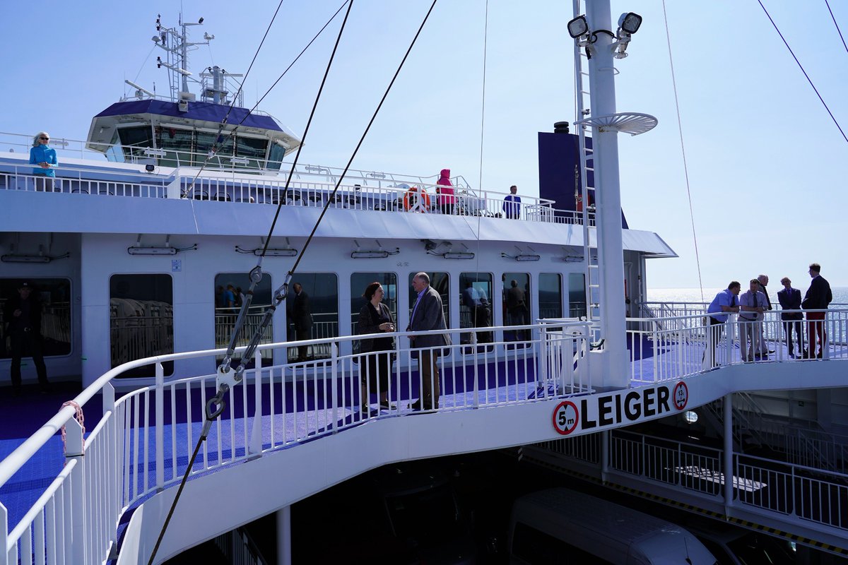 We are on our way to #Hiiumaa, the second largest island of Estonia. Minister <a href="/Mailis_Reps/">Mailis Reps</a> invited diplomats accredited to #Estonia 🇪🇪 for a seminar to #Hiiumaa. She takes them to Palade Basic School and Hiiumaa Gymnasium where they meet local educational leaders.