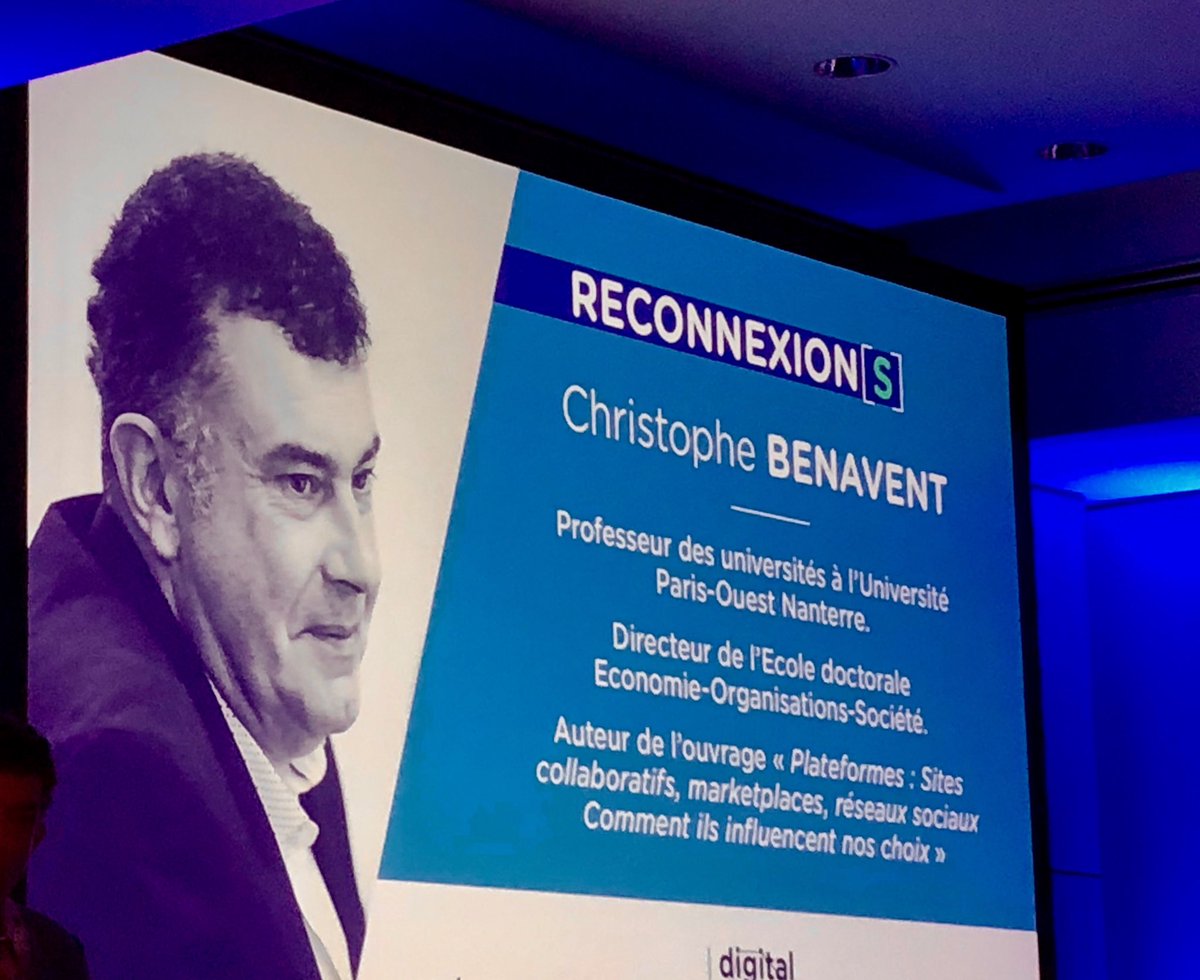 #mforum ⁦<a href="/digitalwallonia/">Digital Wallonia</a>⁩ le crowdsourcing et la largeur de l’inventaire sont les deux forces majeures des plateformes qui modifient les comportements des citoyens consommateurs ⁦<a href="/helene_raimond/">Hélène Raimond</a>⁩