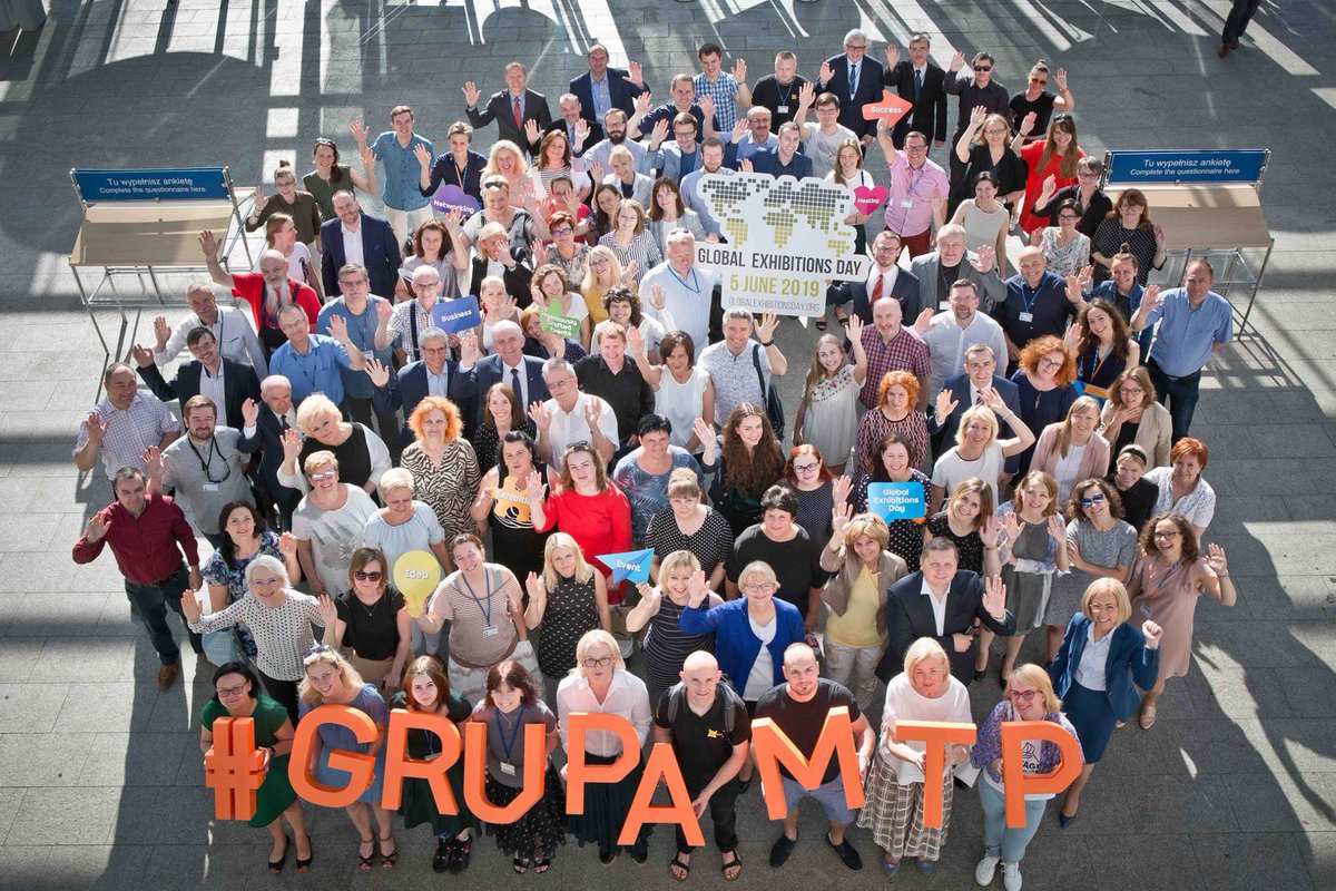 #GED19 🌏 
Dziś świętujemy Światowy Dzień Targów (Global Exhibitions Day)❗️🎉🎉🎉 
Dziękujemy, że od prawie 100 lat spotykacie się z nami na Międzynarodowych Targach Poznańskich 🧡🧡🧡
#GrupaMTP
#DobrzeZaprojektowaneWydarzenia
#UFI
<a href="/UFILive/">UFI</a> <a href="/UFIDigital/">UFI Digital</a>