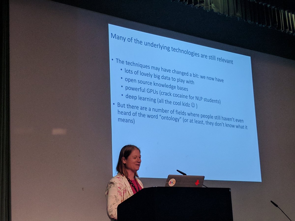 giuseppe_futia's tweet image. &quot;Powerful GPUs -- Crack cocaine for NLP students&quot; :D @dianamaynard at #ESWC2019 @eswc_conf