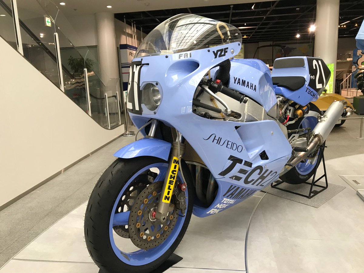 伝説の3台が揃い踏み ヤマハコミュニケーションプラザでは、当社所蔵の