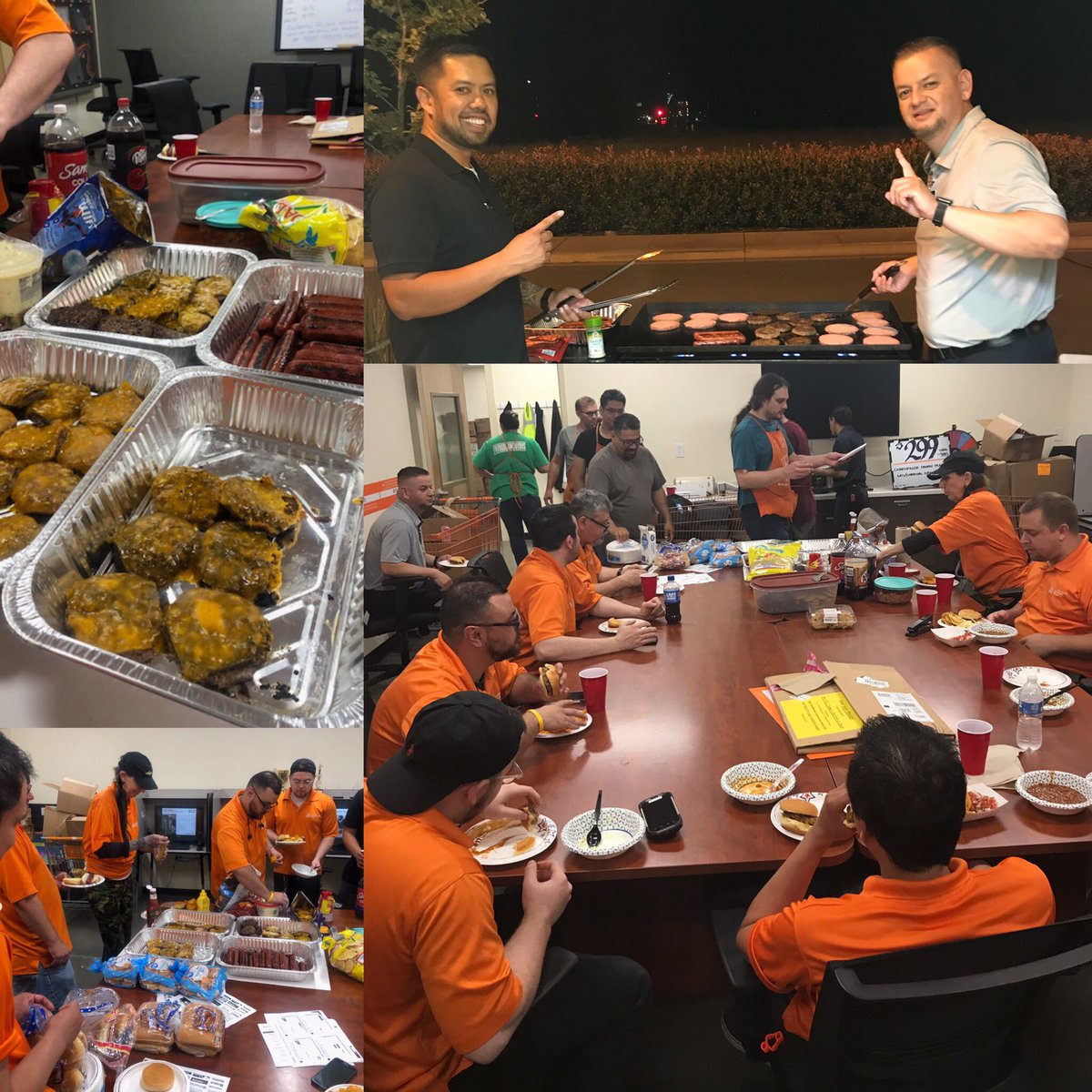 Appreciate what this group of associates do each night. Thank you for all your hard work! #ONETEAM <a href="/scottlondonTHD/">Scott London</a> <a href="/CozyJerry/">Jerry Cozy</a> <a href="/o_gutierrez72/">Octavio Gutierrez</a> <a href="/ElmoBermudo/">Elmo Bermudo</a>