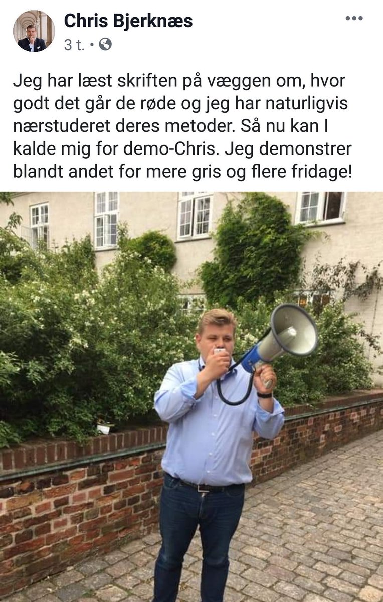 KevinHolmJensen's tweet photo. En yderst fornuftig landsformand, jeg har 😉✌
Og husk det nu:
STEM DANSK FOLKEPARTI I DAG! 🇩🇰
#dkpol #dkmedier #stemDansk #fv19 #MitDFU https://t.co/Ty7UK2ZH4B
