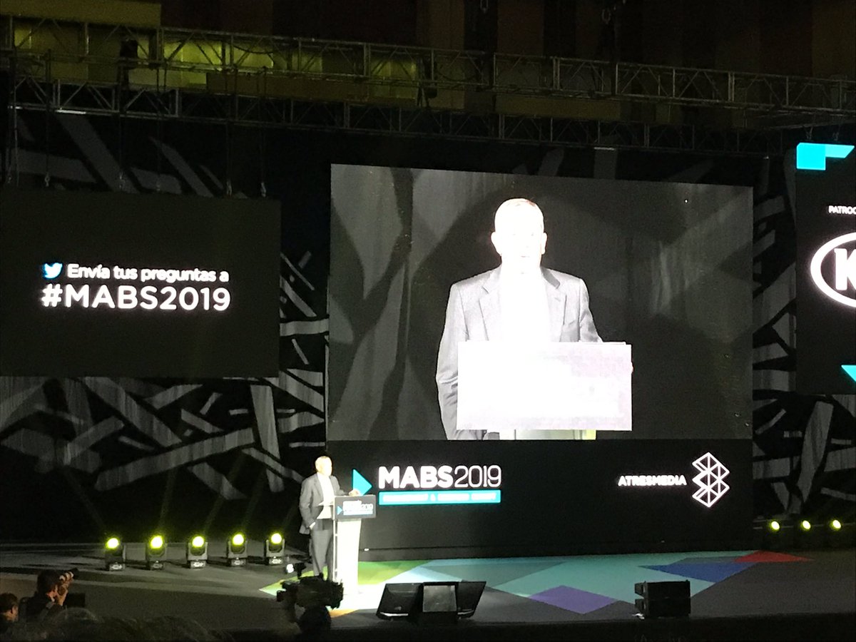 #MABS2019 con Carlos Solchaga analizando el avance tecnológico y la globalización