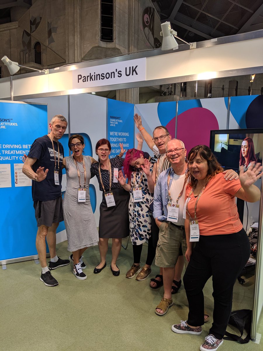 PJacksonClark's tweet photo. #wpc2019 a great place to meet and make friends @WorldPDCongress @djdancingfool @ems_lawton @AndyFMcDowell @JonnyAcheson and chums #teamparkinsons/t.co/kfRTxweOQ1 https://t.co/lJZ9RanG7A