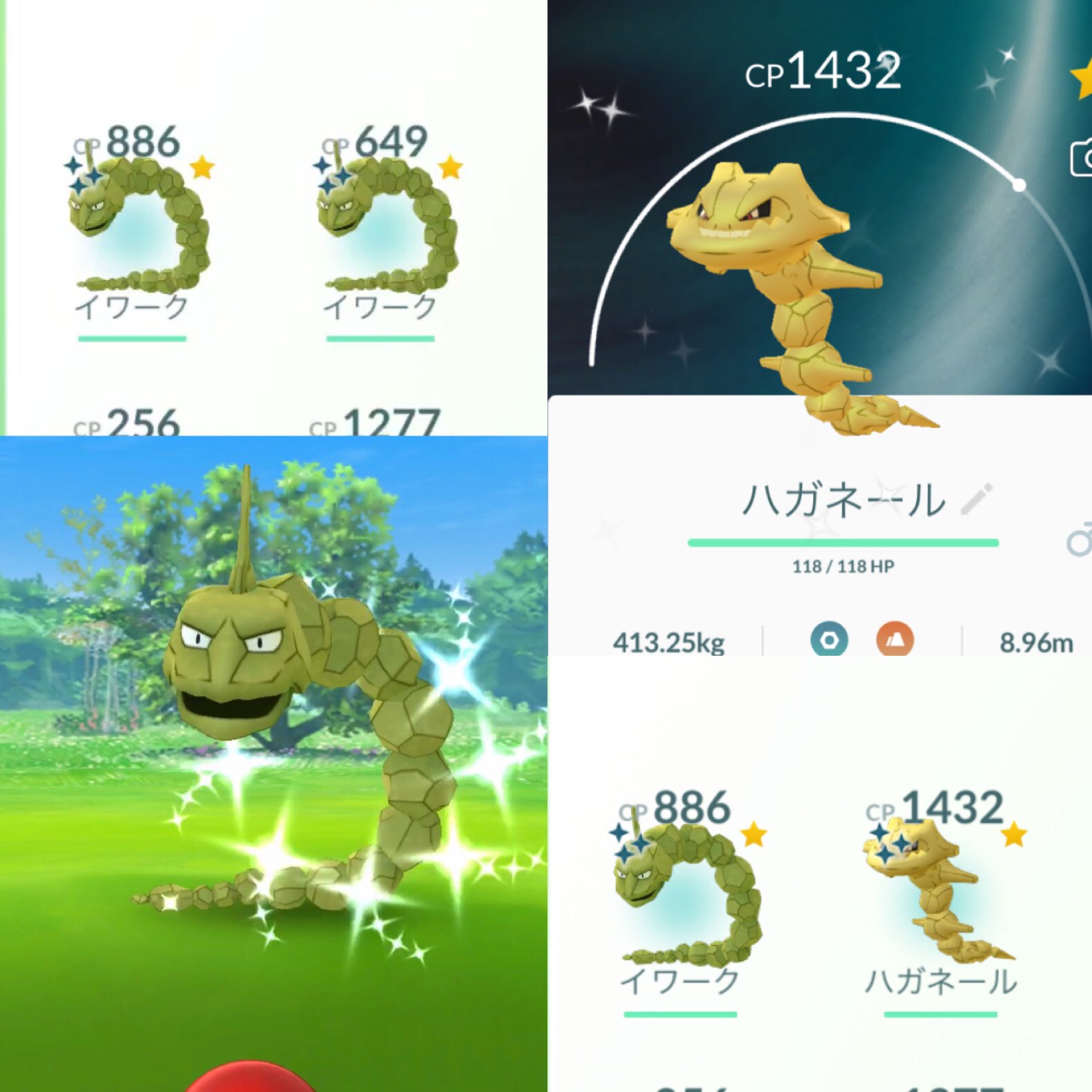 色違いハガネール Twitter Search Twitter