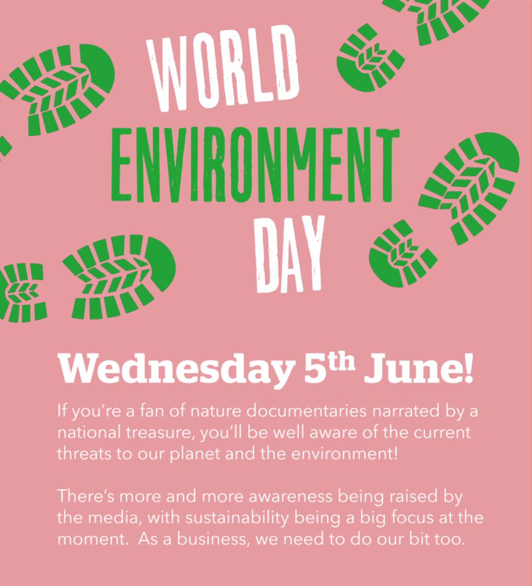 We're pretty sure you've all watched the incredible <a href="/ourplanet/">Our Planet</a> doc that showed it's even more important to consider how we treat our planet. Today on #WorldEnvironmentDay Colleagues in our #Leicester office are bringing in unwanted household items for <a href="/salvationarmyuk/">The Salvation Army</a>.