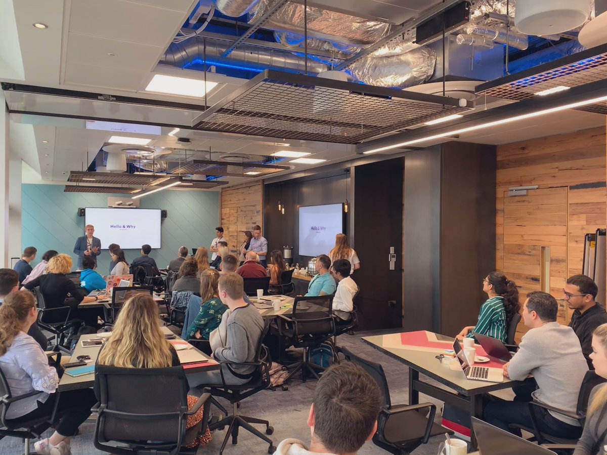 Sean_Judges's tweet photo. Today is the first day of our #AccentureLOT accelerator! 8 startups, 3 months! Really looking forward to seeing these teams progress! #startups #innovation https://t.co/MNsn8Ecp1X