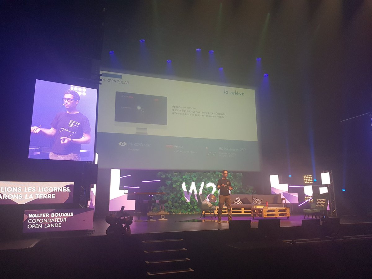 "Qu'est ce qu'on veut faire de nos mains pour réparer la terre ?" Conférence d'ouverture qui secoue avec @Dobelioubi #Web2day #lowtech #techforgood