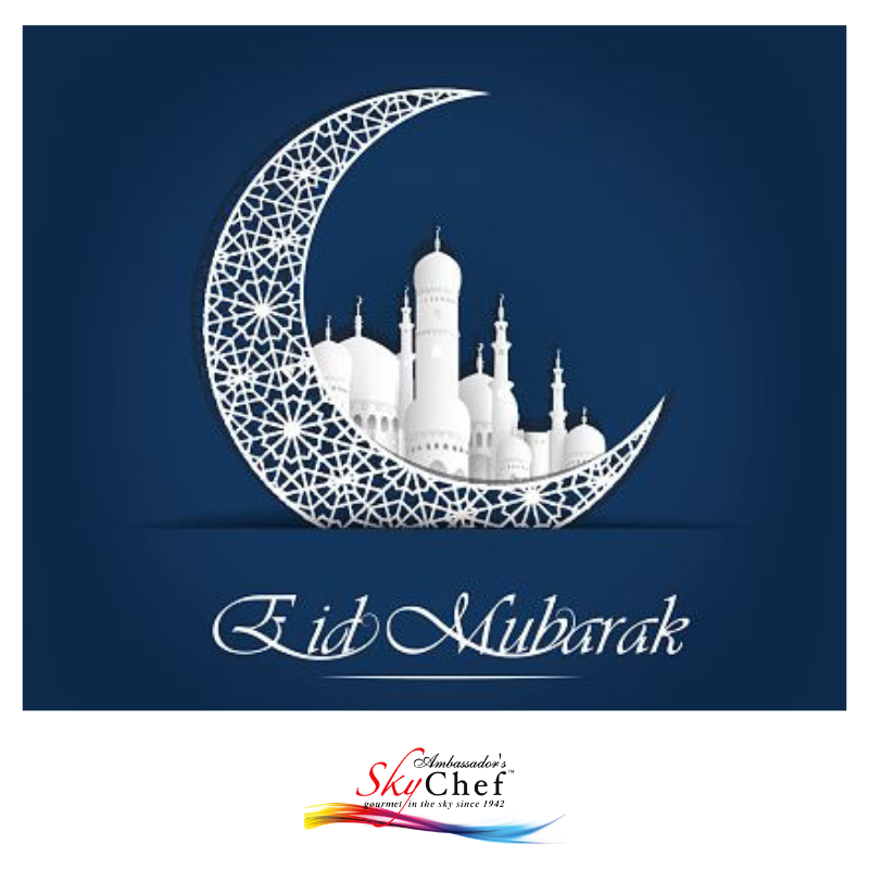 skychef756's tweet photo. May the blessed occasion of Eid bring happiness and success to you and your family. Ambassador's Sky Chef India wishes everyone Eid Mubarak.
#AmbassadorGroupIndia #AmbassadorSkyChefIndia #AmbasadorSkyChefMumbai #Since1942 #FlightKitchen #InFlightCatering #EidMubarak #Eid2019 https://t.co/dQKdbpm2D8