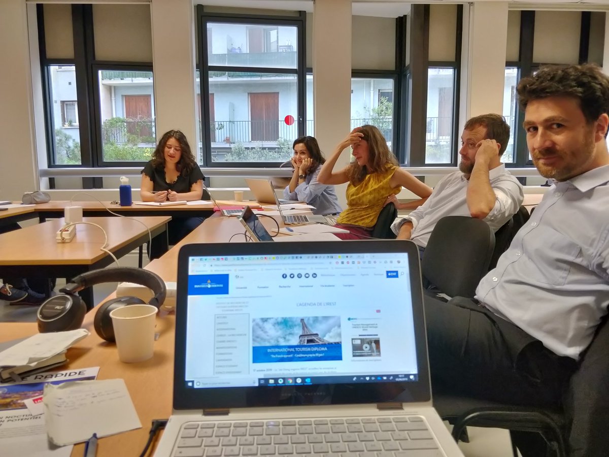 Reseau_ATD (@reseau_atd) on Twitter photo Aujourd'hui nous intervenons auprès du Conseil de perfectionnement des études de <a href="/IRESTParis1/">IREST - Paris 1</a> afin d'aider les enseignants à mieux intégrer les enjeux de développement durable dans les cours avec <a href="/JulienBuot/">JulienBuot</a> <a href="/voyagesATR/">ATR</a> et <a href="/GiomCromer/">Guillaume Cromer</a> <a href="/IDTOURISM1/">ID-Tourisme</a> #enseignement #etudiants Aujourd'hui nous intervenons auprès du Conseil de perfectionnement des études de <a href="/IRESTParis1/">IREST - Paris 1</a> afin d'aider les enseignants à mieux intégrer les enjeux de développement durable dans les cours avec <a href="/JulienBuot/">JulienBuot</a> <a href="/voyagesATR/">ATR</a> et <a href="/GiomCromer/">Guillaume Cromer</a> <a href="/IDTOURISM1/">ID-Tourisme</a> #enseignement #etudiants