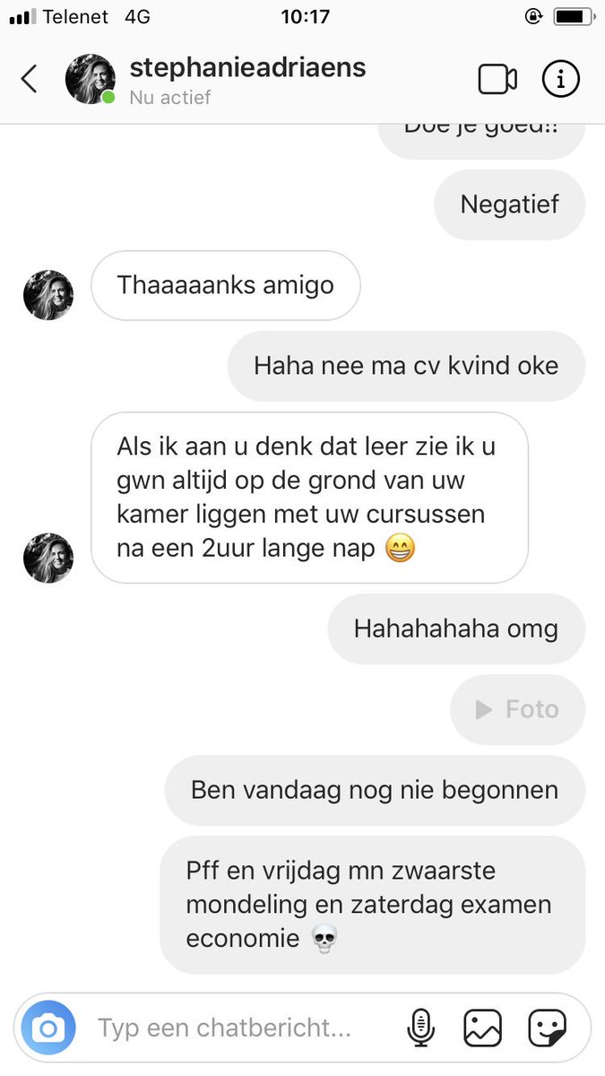 ThielensAlice's tweet photo. Mijn vrienden kennen me zo goed 😂😂😂😅 #internaat https://t.co/b2WoZaDkUr
