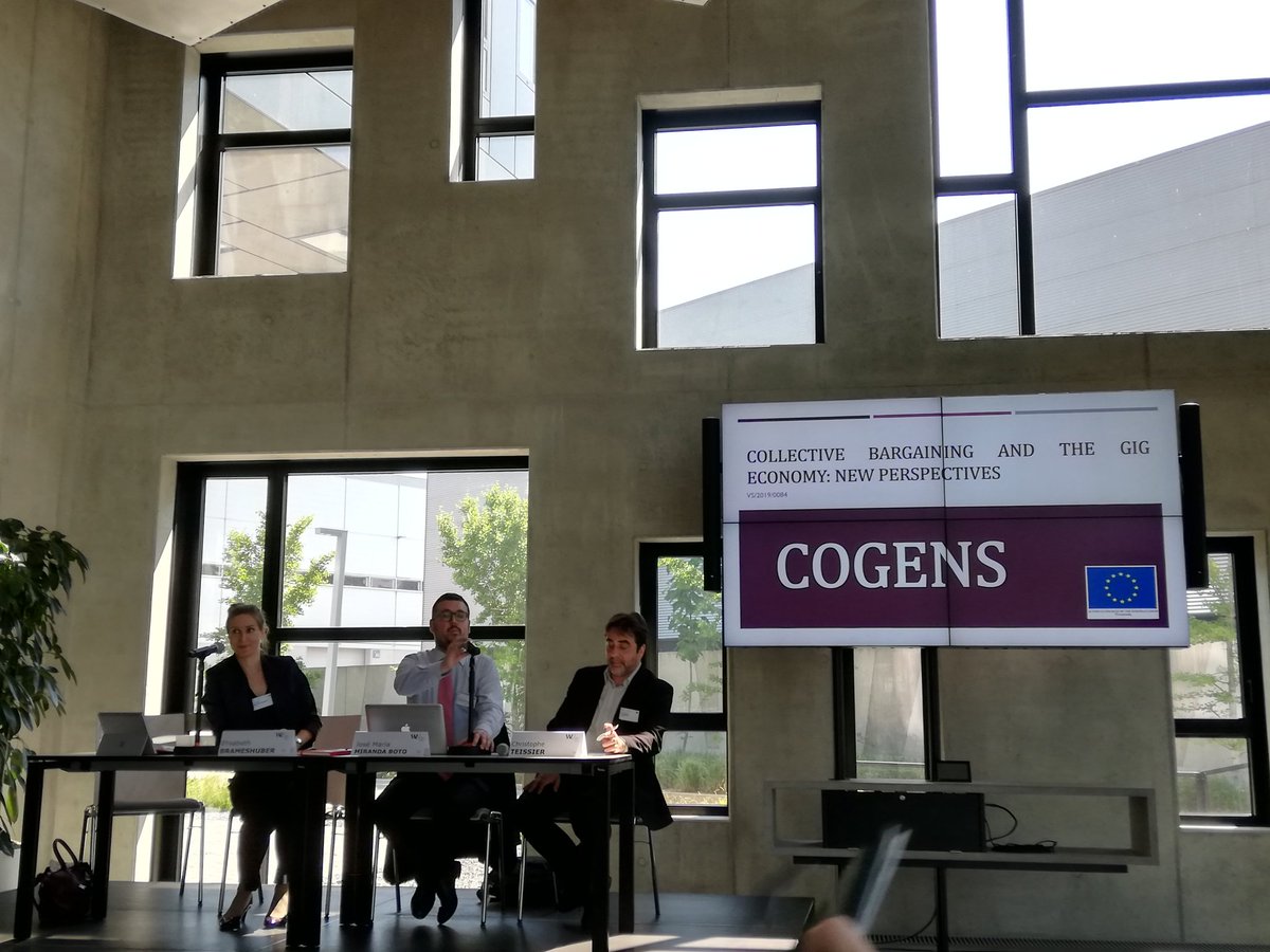 Starting the first #COGENS seminar at @wu_vienna. Welcome! #FutureofWorkEU #socialrights #EUSocDia