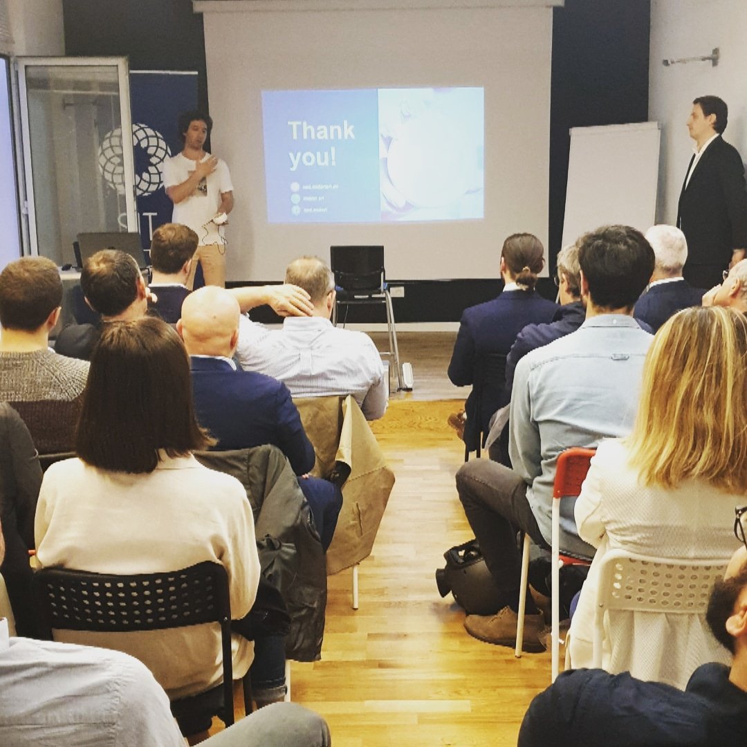 Socialinnoteams's tweet photo. Ringraziamo i ragazzi di
@KRILLdesign e di #Ned per aver presentato i loro progetti imprenditoriali, durante il nostro evento "PITCH for SUSTAINABILITY".
Se siete interessati a sostenere queste fantastiche startup, contattateci!!
#SITcommunity #socialinnovation https://t.co/ujSPP1C1wB