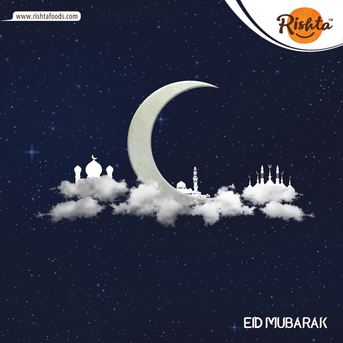 RishtaFoods's tweet photo. May the divine blessings bring you hope, happiness and harmony on this auspicious occasion and forever.

Happy Eid-Ul-Fitr to you and your family.

#Eid #EidMubarak #EidUlFitr #Hope #Happiness #Greetings #RishtaFoods https://t.co/Hsa0QT2RHa