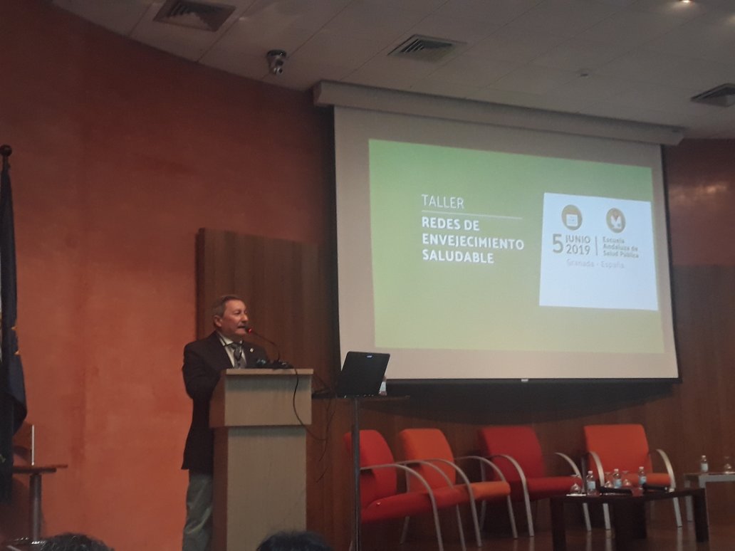 Estamos en la jornada de redes de #evenjecimientosaludable en la <a href="/EASPsalud/">Escuela Andaluza SP</a>, en la que participa el @consorciofr junto a #AIL de <a href="/guadacullar/">Guadalinfo Cúllar</a> (#Granada) <a href="/CGPedroche/">Guadalinfo Pedroche</a> (#Córdoba) <a href="/CCapitejuela/">CGCapitejuela</a> (#Jaén), que expondrán sus buenas prácticas. #EnBuenaEdad #CompetenciasDigitales #esalud