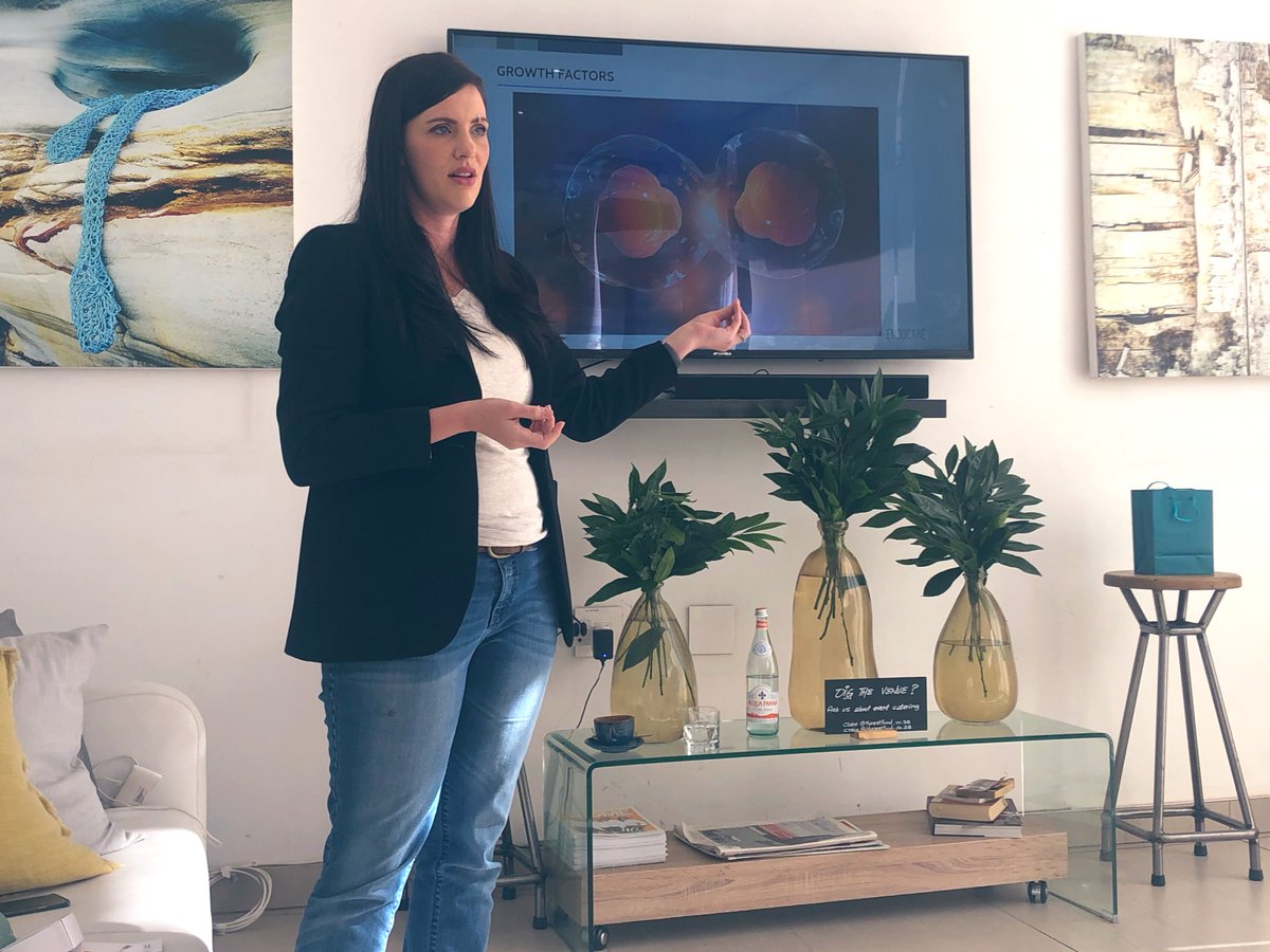 People_SA's tweet photo. We are spending this lovely morning with the #Genop team learning about their newest serums from #EndocareSA https://t.co/Wmk3BvAihu