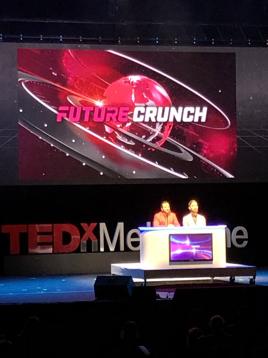 StephanieWeiser's tweet photo. @future_crunch taking a fresh approach to #storytelling About time to tell the good news! @TEDxMelbourne #lilitless #optimism https://t.co/tA4fhtrxRb