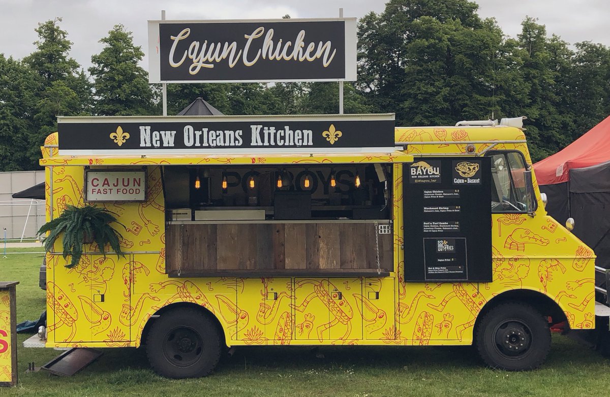 Festival season is in full flow - loads going on with Bayou over the next few months but you can always rely on our bar for a cold frosty beer and New Orleans cocktails... 

Got a big garden? Hire our truck for your party #tooting #foodtruck #food #livemusic #party #wings #nola