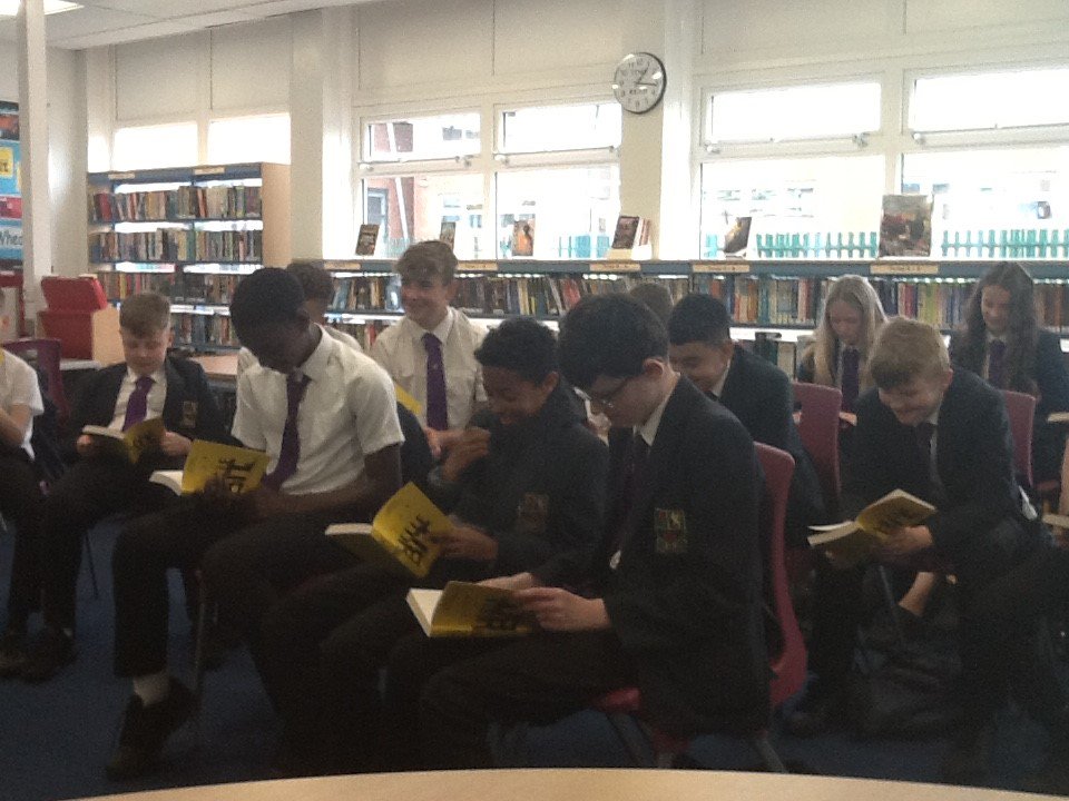 TurtonLibrary's tweet photo. We had a fabulous afternoon with @brixtonbard yesterday, good to see some really thought-provoking discussion about #LiccleBit. Thanks @mcys_mmu for organising everything, they all loved their signed book! https://t.co/KWODbGsvMZ