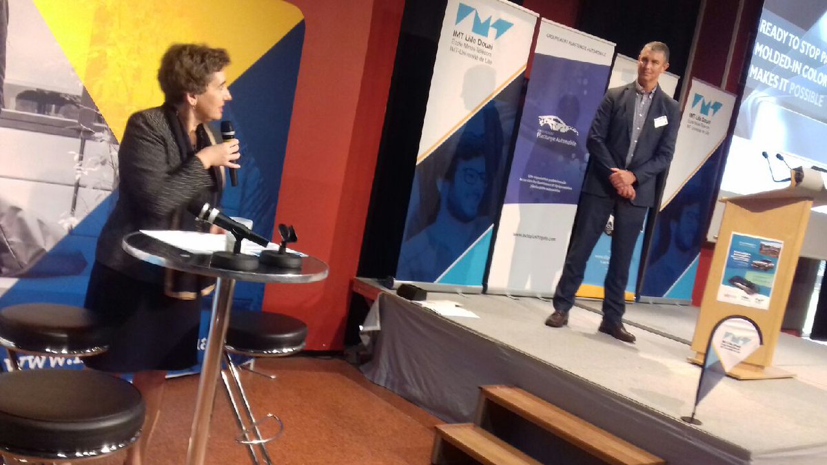 IMT_NordEurope's tweet photo. #SFIP #Douai Congress on "#Plastics & #Automobile": Session n°1 on Interior #Comfort & #Safety chaired by Alain Giocosa SFIP Vice-President and Prof. @P_Krawczak #TPCIM @IMTLilleDouai https://t.co/8M46lYkG31