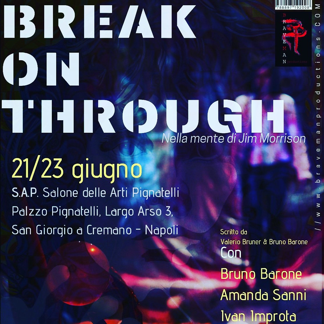 ivantwenty's tweet photo. BREAK ON THROUGH
Aperitivo Poetico - Spettacolo
S.A.P.
Salone delle Arti Pignatelli, Palazzo Pignatelli di Montecalvo,
Largo Arso, 3-San Giorgioa  Cremano 
INGRESSO A PAGAMENTO 
Aperitivo poetico + Spettacolo 10.00€

INFO E PRENOTAZIONI 
Tel 3281352461 e what'sapp https://t.co/jXLsCXCsqI
