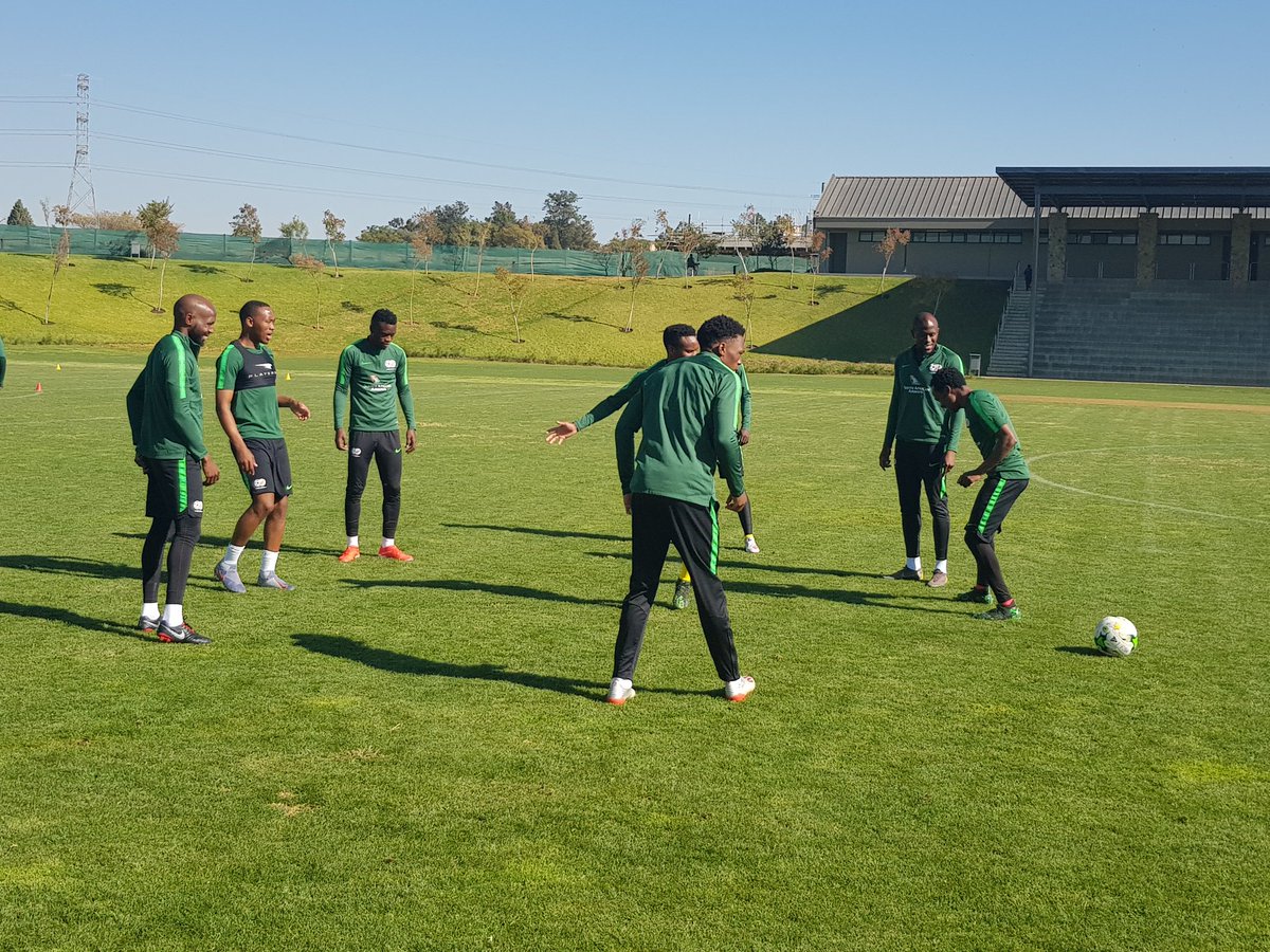 BafanaBafana's tweet photo. Third day of AFCON training camp by Bafana Bafana at Steyn City School in Fourways https://t.co/RXILxDlqXq