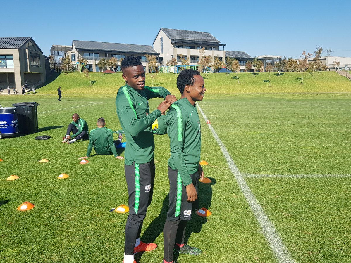 BafanaBafana's tweet photo. Third day of AFCON training camp by Bafana Bafana at Steyn City School in Fourways https://t.co/RXILxDlqXq