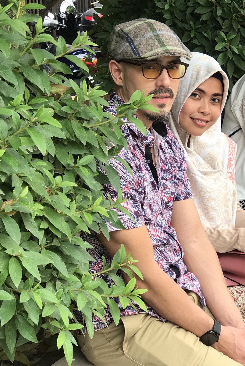 Being with you for almost 14 yrs up down like riding a roller coaster, from zero until now we are and still building our little family, not that simple &amp; easy.But I always take your words Sayang San @Abdullah_Sakata and let’s grow together❗️