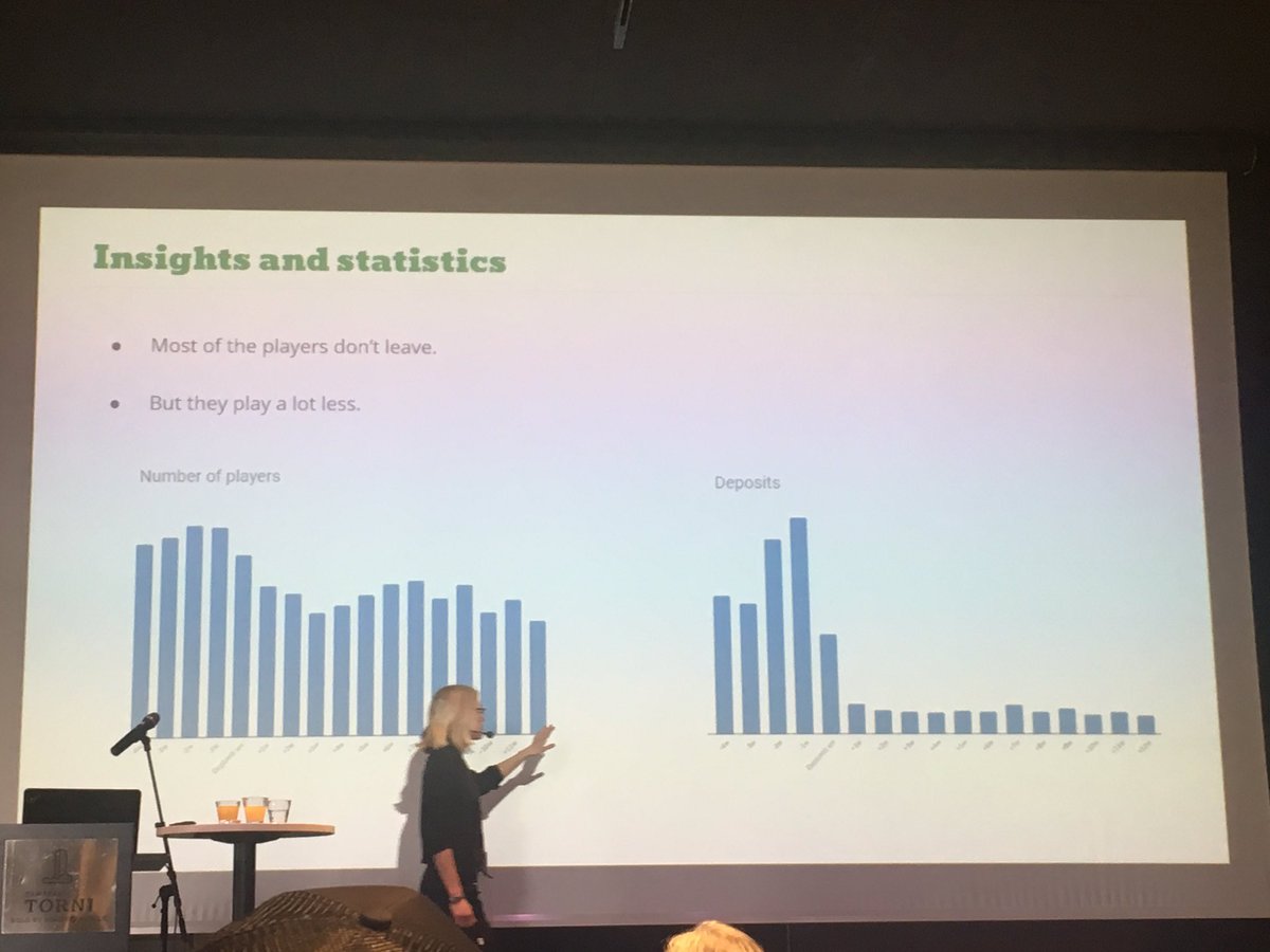 A hilight at #snsus2019 is Daniela Johansson from PAF. PAF is always trying out new ideas to protect their players. This time talking about their recent introduction of a global loss limit.