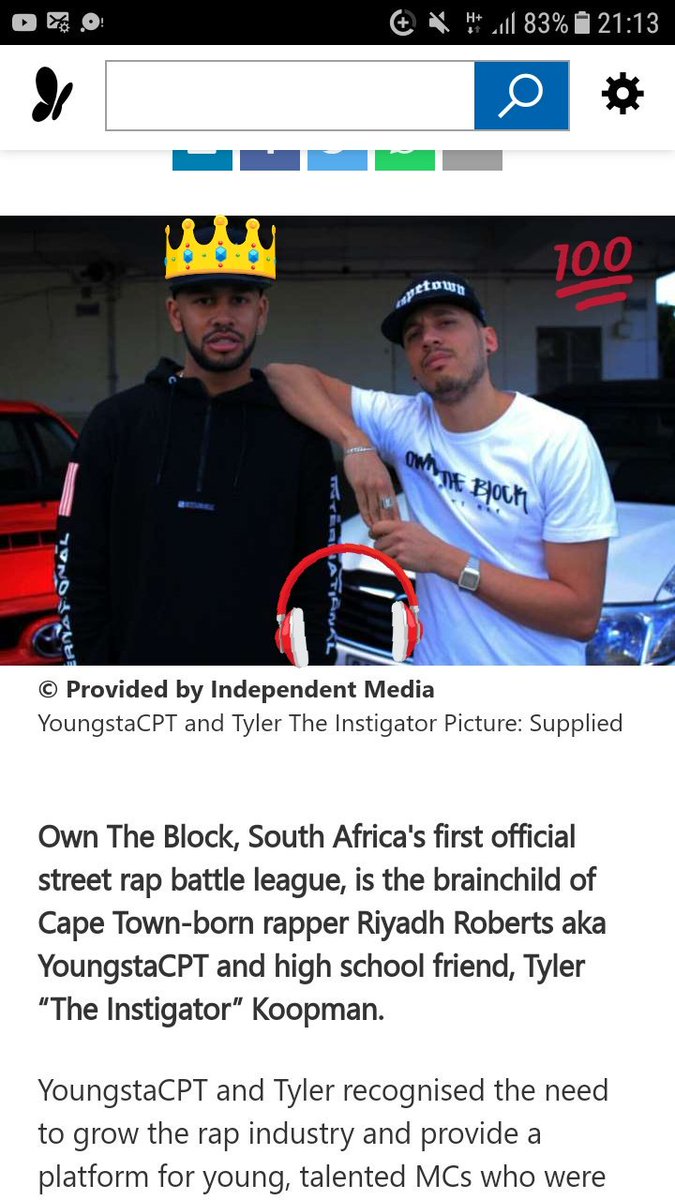 KidboneRSA2's tweet photo. "Eyo the block is mine /i play the rap game in to storgets Time/The stars are lined when i drop Rhymes from a scolis mind" #YoungstaCPT
#OwnTheBlock Rap is revived and Alive in CPT Trust me https://t.co/9NcOnjw5Lo