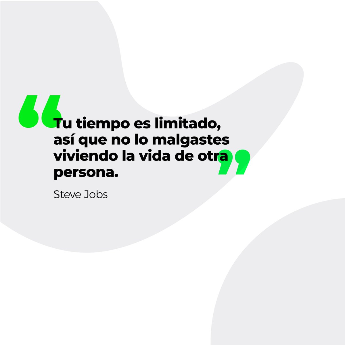 Aprovecha el presente para diseñar tu propio futuro 👏