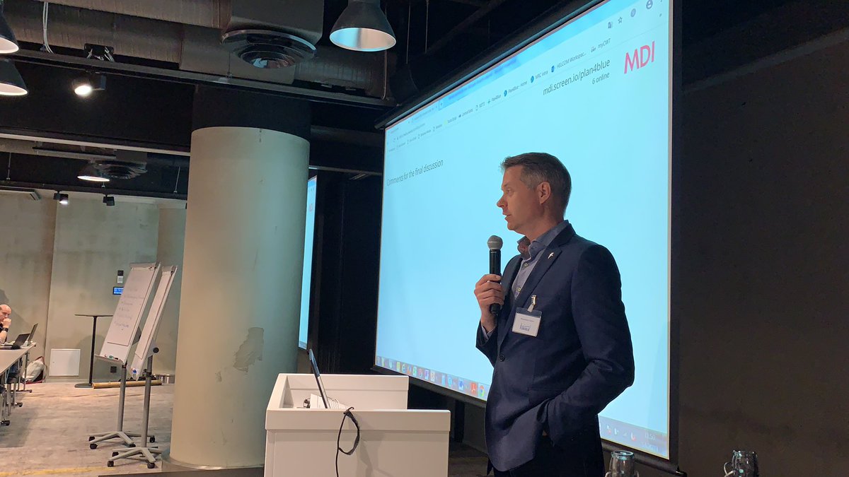 KaisaLSmith's tweet photo. #plan4blue has nicely fitted to the national contexts and complemented the BSR activities. Now time for implementation! Greetings from @samunumminen #CentralBaltic secretariat https://t.co/imKGhNOnW9