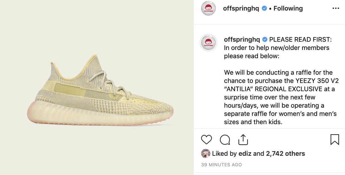 yeezy antlia raffle