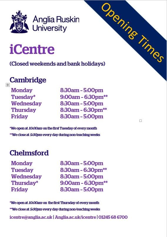ARUiCentre's tweet photo. It may not be term-time but we are still here to help! Make sure you make the most of our services. #ARUstudentservices #ARUiCentre @ARU_StudentServ @AdviceARUSU @AngliaRuskin @ARU_Business @FHEMS_ARU @ARU_AHSS @aru_fse https://t.co/nncwdO6tC4