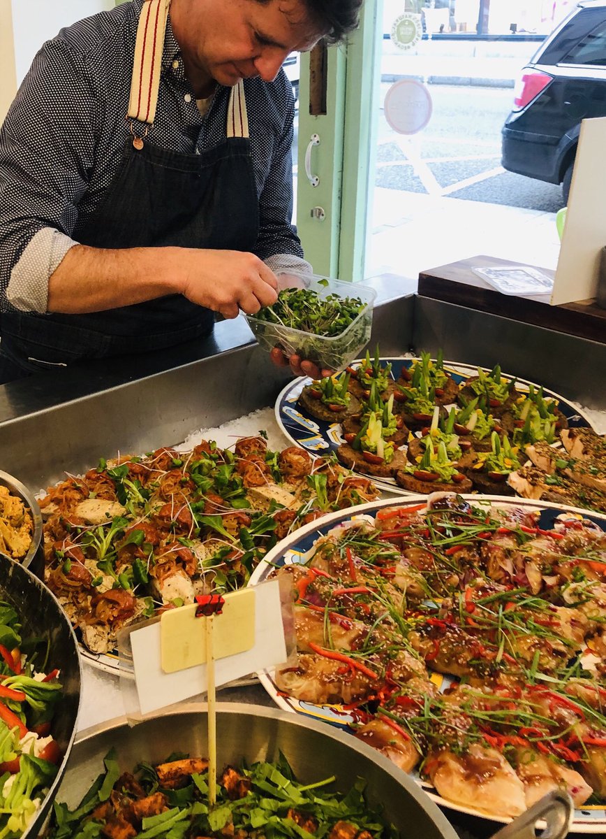Good morning Cork ☀️, just adding our last touches to our salads this morning 🌱
#healthylifestyle #salads #chefslife #glutenfree #vegan #vegetarian #dairyfree #coldpressedjuice #local #cork #corkcity #healthyfood