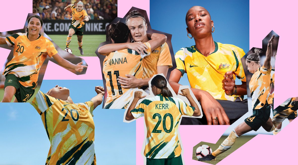 Know Your Trends: The Matildas Are Repping 90s Vibe Jerseys And You Should Too: bit.ly/2QNbKpE