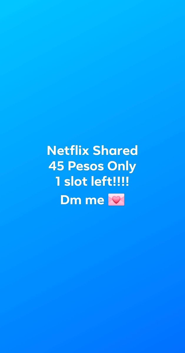 premiumsph1's tweet photo. NETFLIX PREMIUM SHARED

1 Slot left!!!

PHP 45 - SHARED (1 profile)

✔️FULL WARRANTY
✔️GCASH, COINSPH, PALAWAN EXPRESS
✔️LOAD (just add 20)

#netflixph #netflixpremiumph #netflixcheap #spotifycheap 

Dm to avail 📩 https://t.co/te87tt1L8r https://t.co/Ky3J3ZzS0T