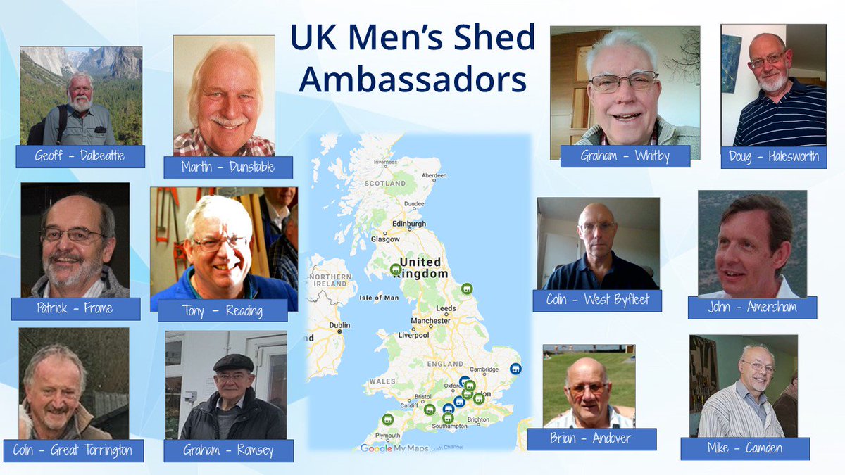 It's #VolunteerWeek2019, and we'd like to thank our Shed Ambassador Volunteers across the UK, along with others who have taken time to support other Sheds. Have you got a Shedder who deserves a special mention for their support of your Men's Shed? #menssheds #valuingvolunteers