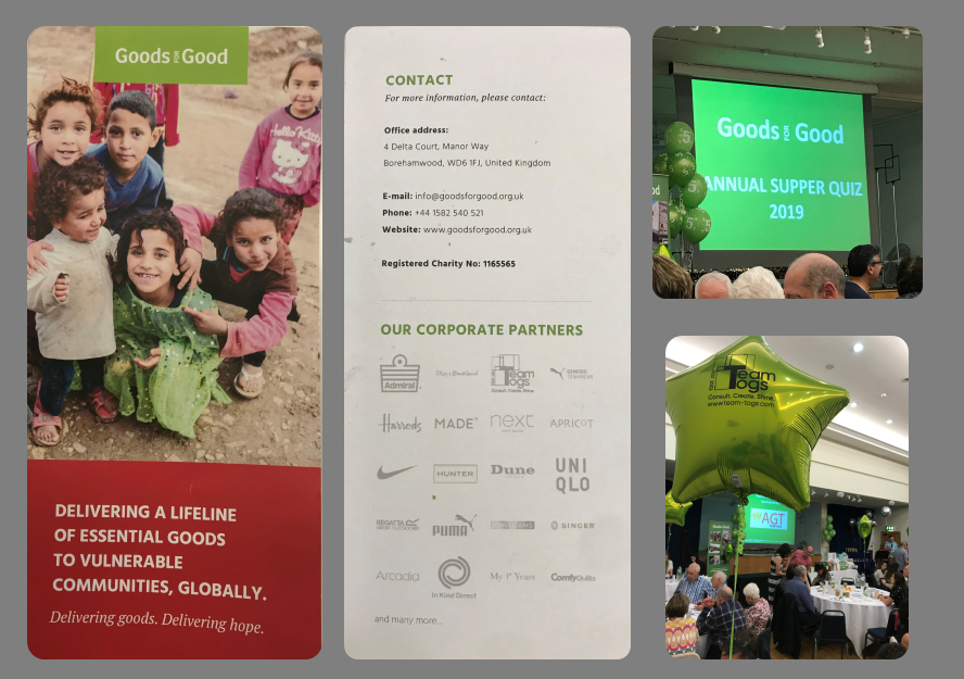 TeamTogs's tweet photo. Congratulations to @GOODS4GOODuk for hosting a wonderful quiz night!

#Consult. #Create. #Shine. #goodsforgoods #quiznight #charity #fundraising https://t.co/4E6t1gPOS0