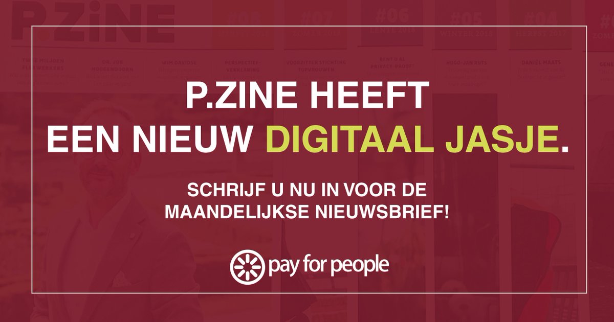 PzineNL's tweet photo. Volgende week verschijnt de nieuwe P.zine. Ontvang de nieuwsbrief nog niet? Schrijf u dan snel in via https://t.co/d0bRbmvbRD https://t.co/mTImOmg4kG