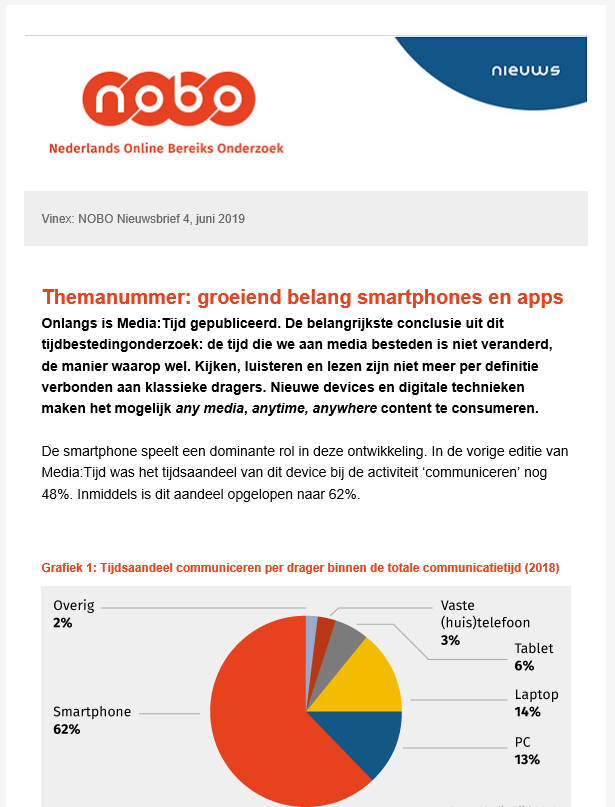VINEX - verenigde internet exploitanten tweet media