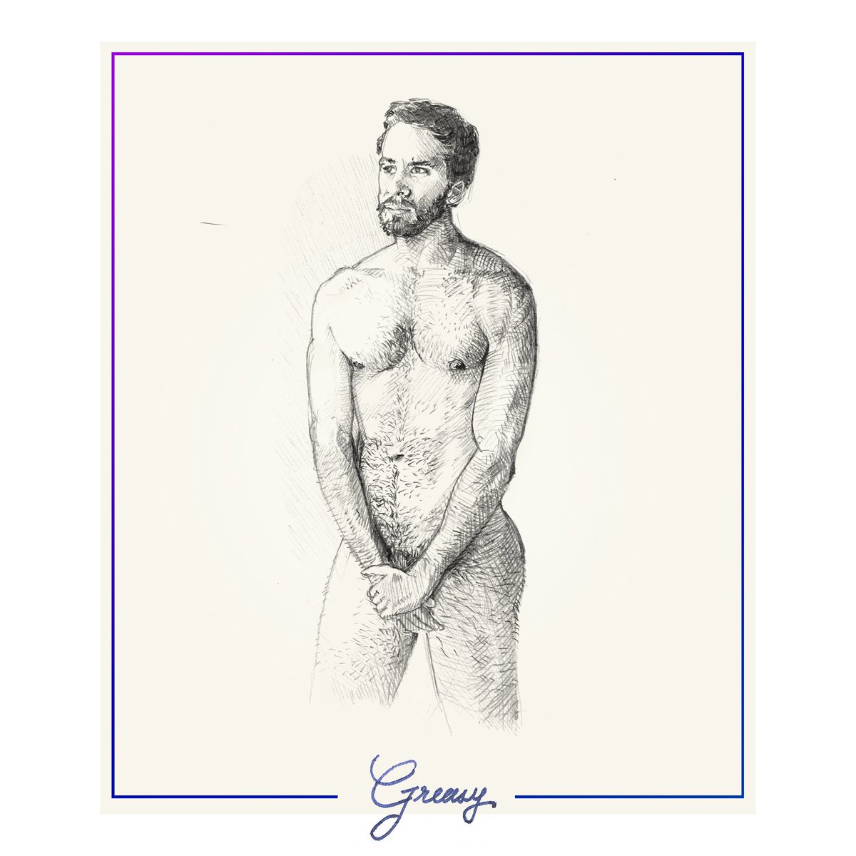 greasygnocchi's tweet photo. This sketch was done as a study based of of @little_monkey_photographe s photograph of our beautiful model @beberguizmo. I had complained about drawing his hands much too small. Since the I have not repeated the mistake again :) https://t.co/CVoPjG2S21 https://t.co/REODIspLeN